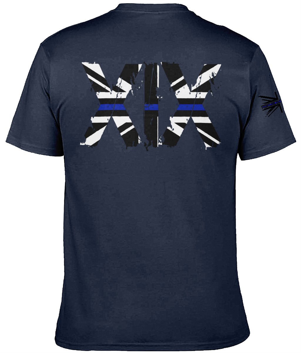 XIX Thin Blue Line Tee