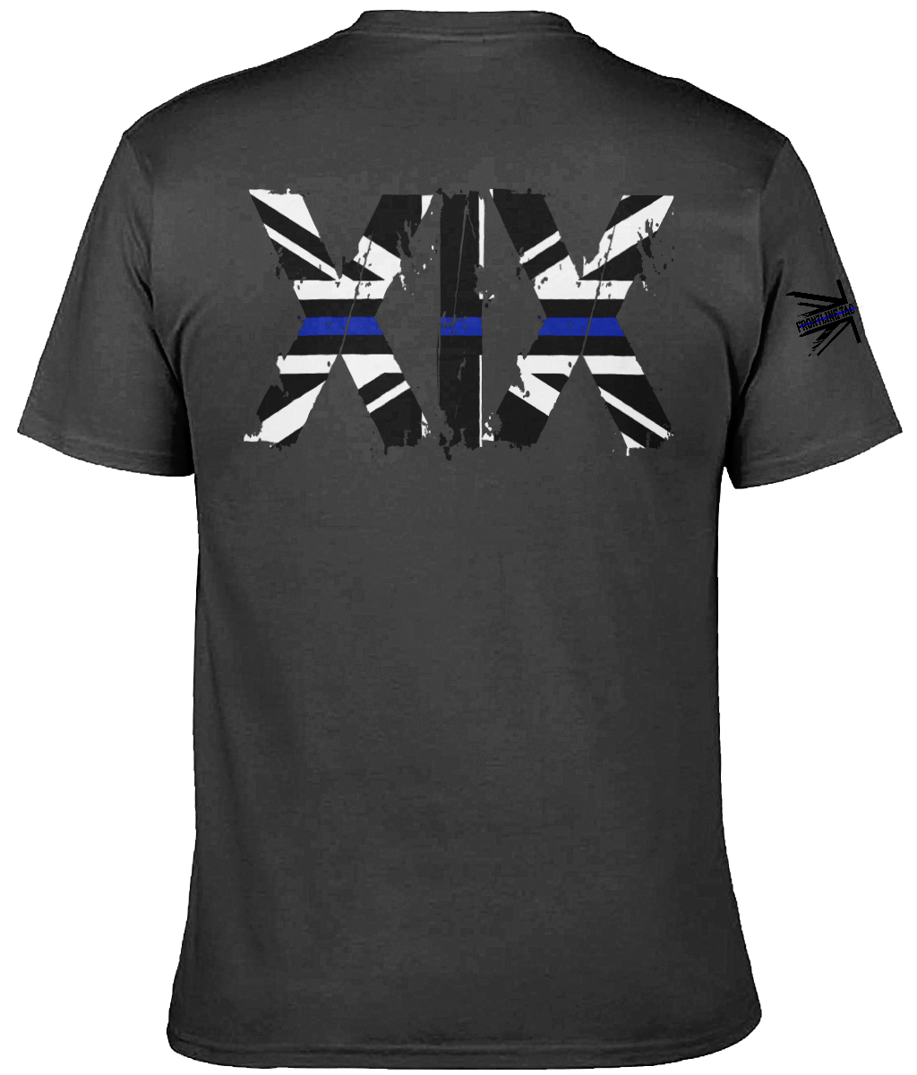 XIX Thin Blue Line Tee