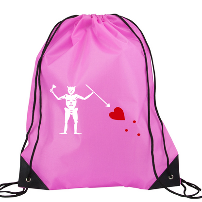 Blackbeard Drawstring Bag