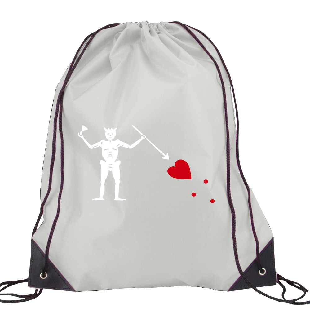 Blackbeard Drawstring Bag