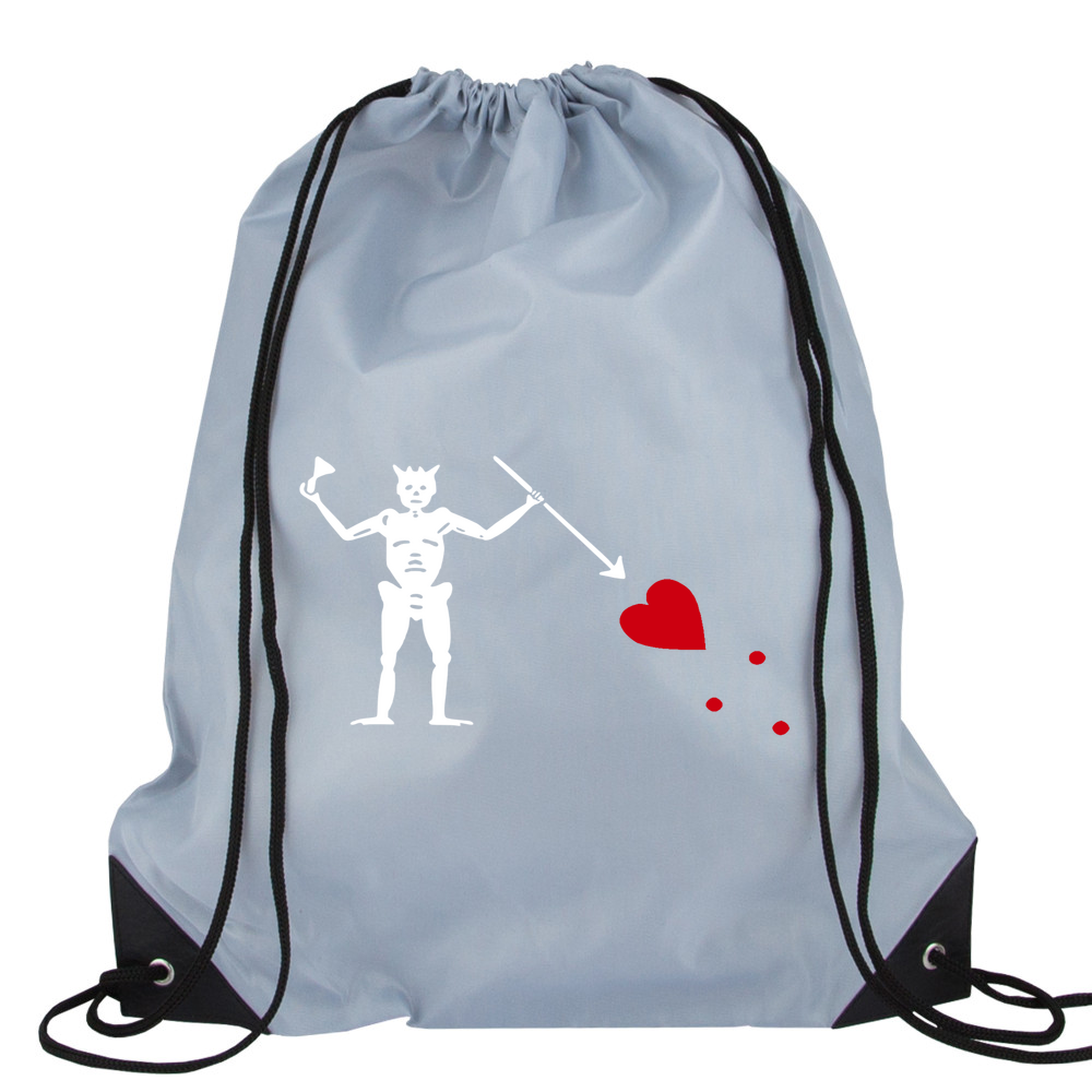 Blackbeard Drawstring Bag