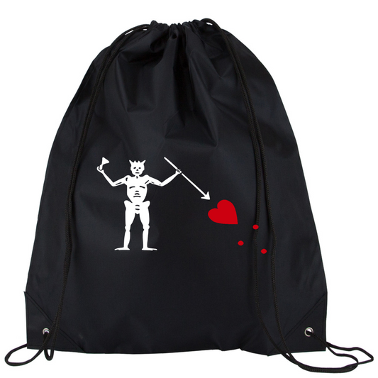 Blackbeard Drawstring Bag