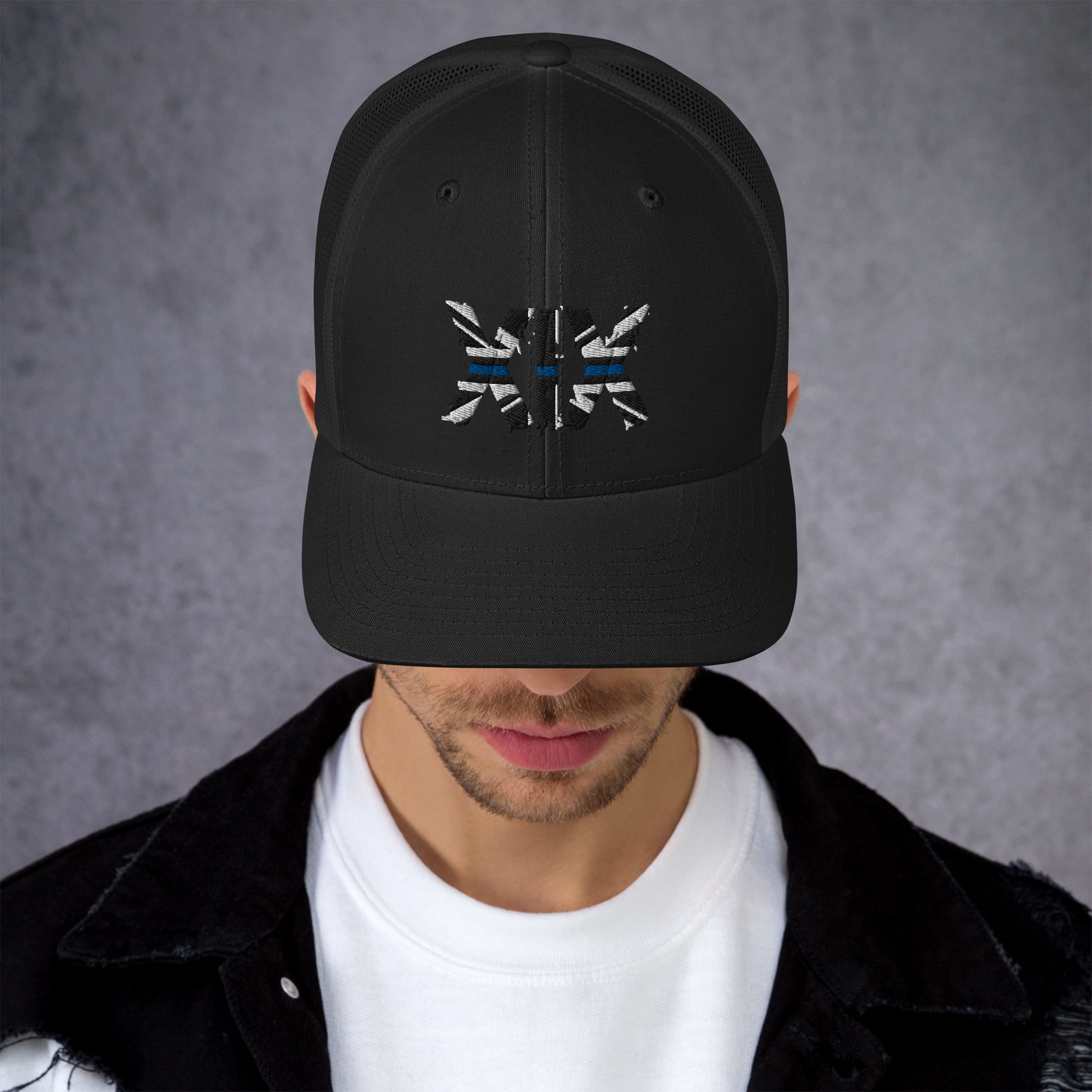 XIX (19) Thin Blue Line Trucker Cap