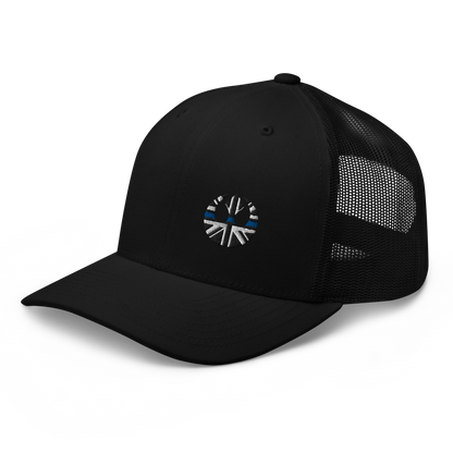 Thin Blue Rebel Trucker Cap