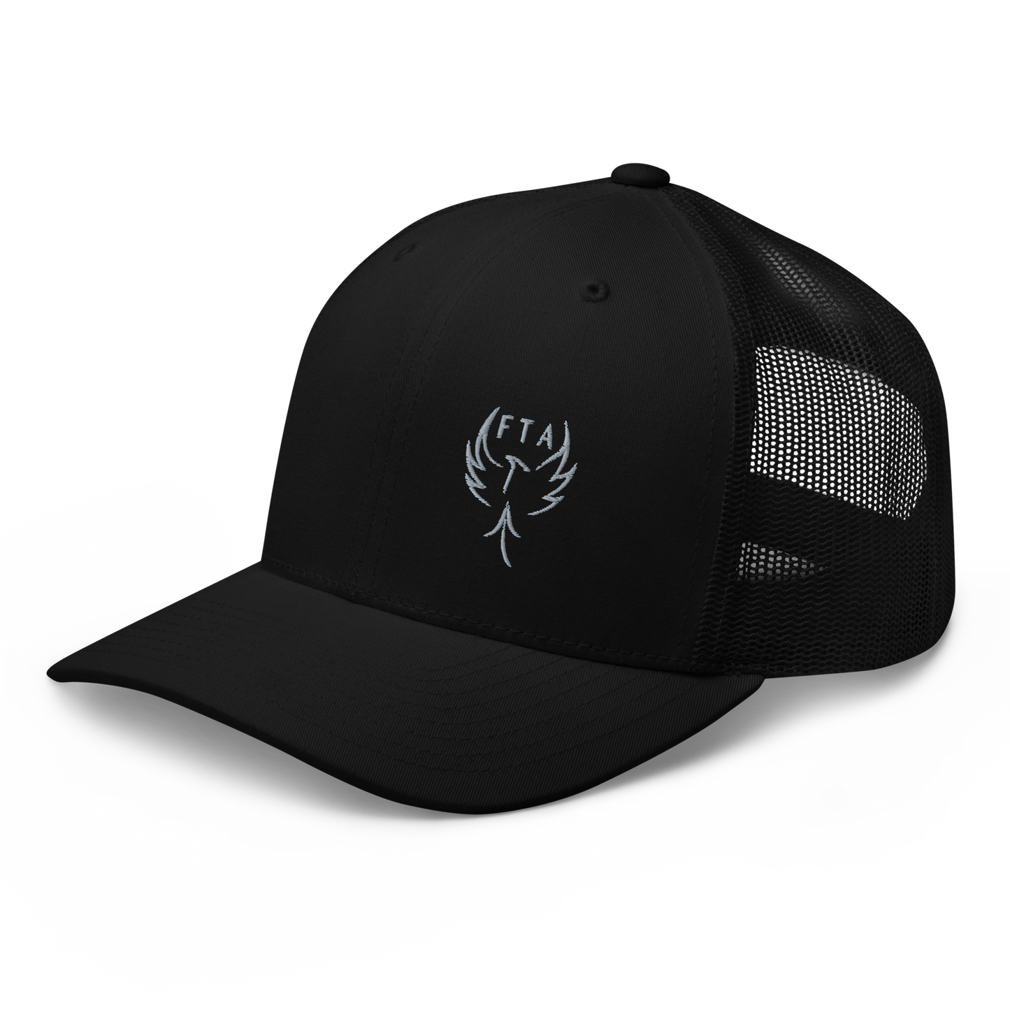 Phoenix Series Trucker Cap (Silver Logo)