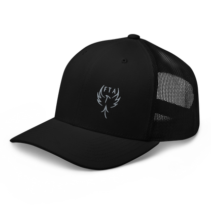 Phoenix Series Trucker Cap (Silver Logo)