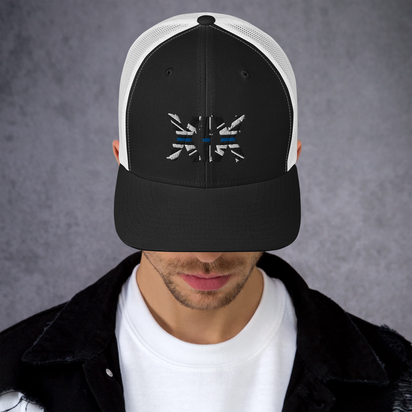 XIX (19) Thin Blue Line Trucker Cap