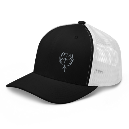 Phoenix Series Trucker Cap (Silver Logo)