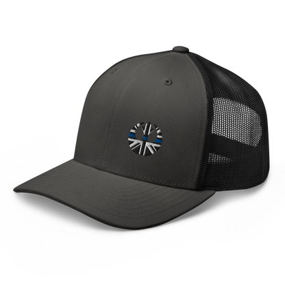 Thin Blue Rebel Trucker Cap