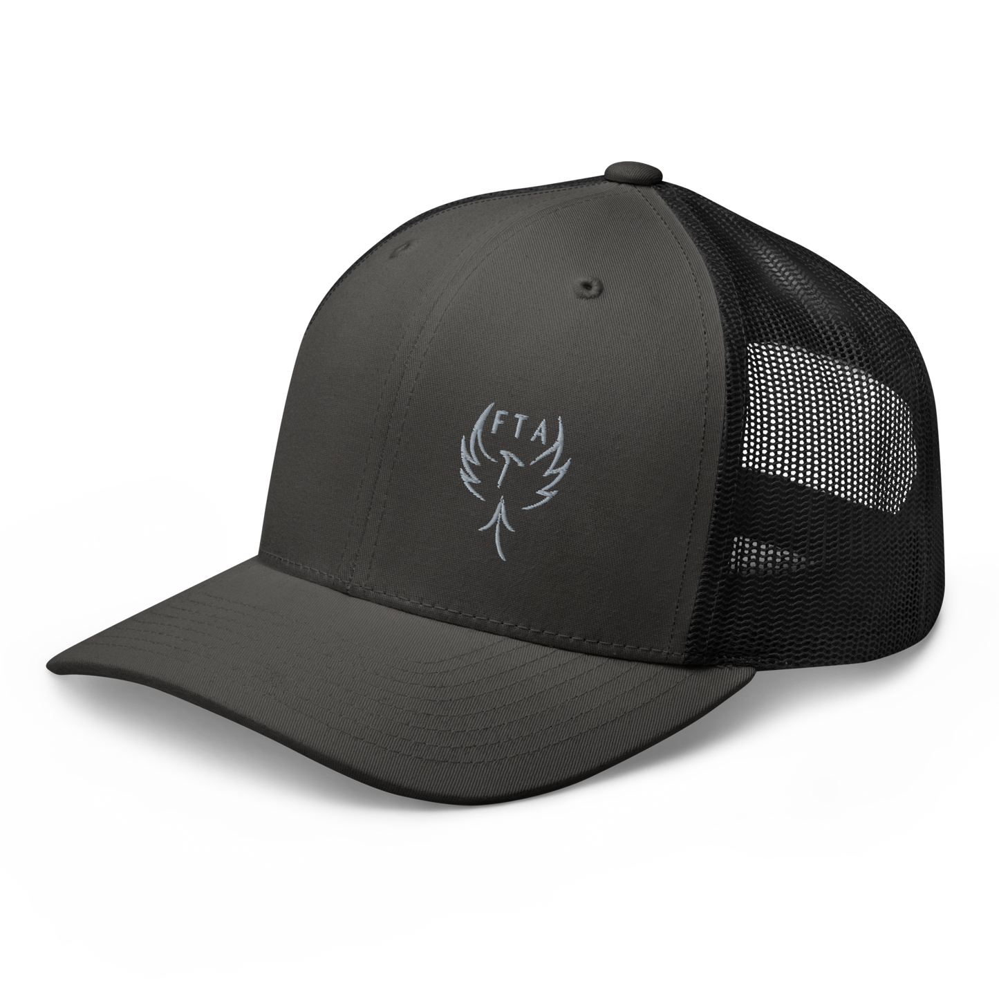 Phoenix Series Trucker Cap (Silver Logo)