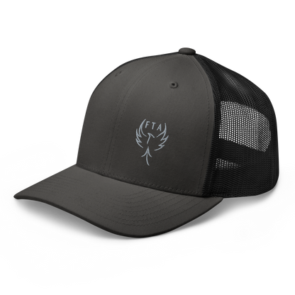 Phoenix Series Trucker Cap (Silver Logo)