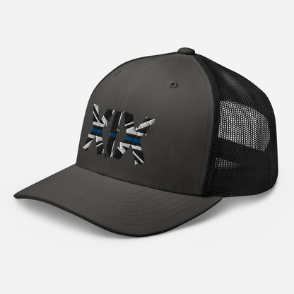 XIX (19) Thin Blue Line Trucker Cap