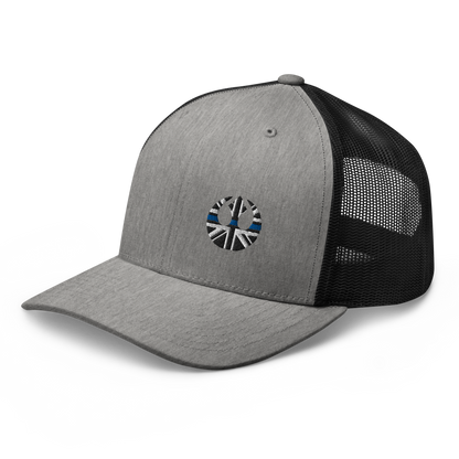 Thin Blue Rebel Trucker Cap