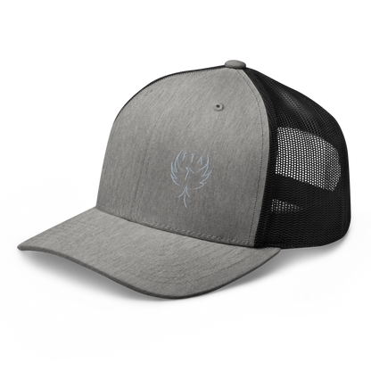 Phoenix Series Trucker Cap (Silver Logo)