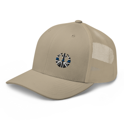 Thin Blue Rebel Trucker Cap