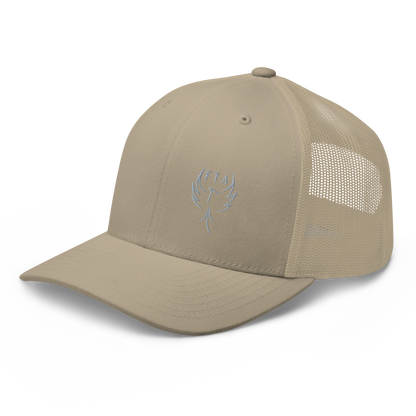 Phoenix Series Trucker Cap (Silver Logo)