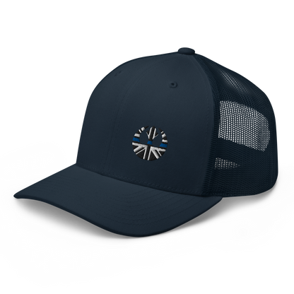 Thin Blue Rebel Trucker Cap