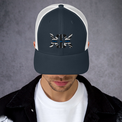 XIX (19) Thin Blue Line Trucker Cap