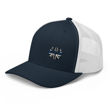 Thin Blue Rebel Trucker Cap