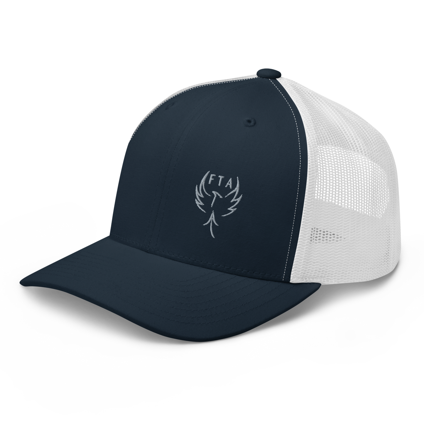 Phoenix Series Trucker Cap (Silver Logo)