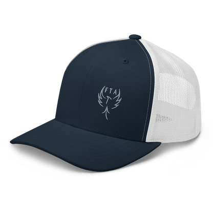 Phoenix Series Trucker Cap (Silver Logo)