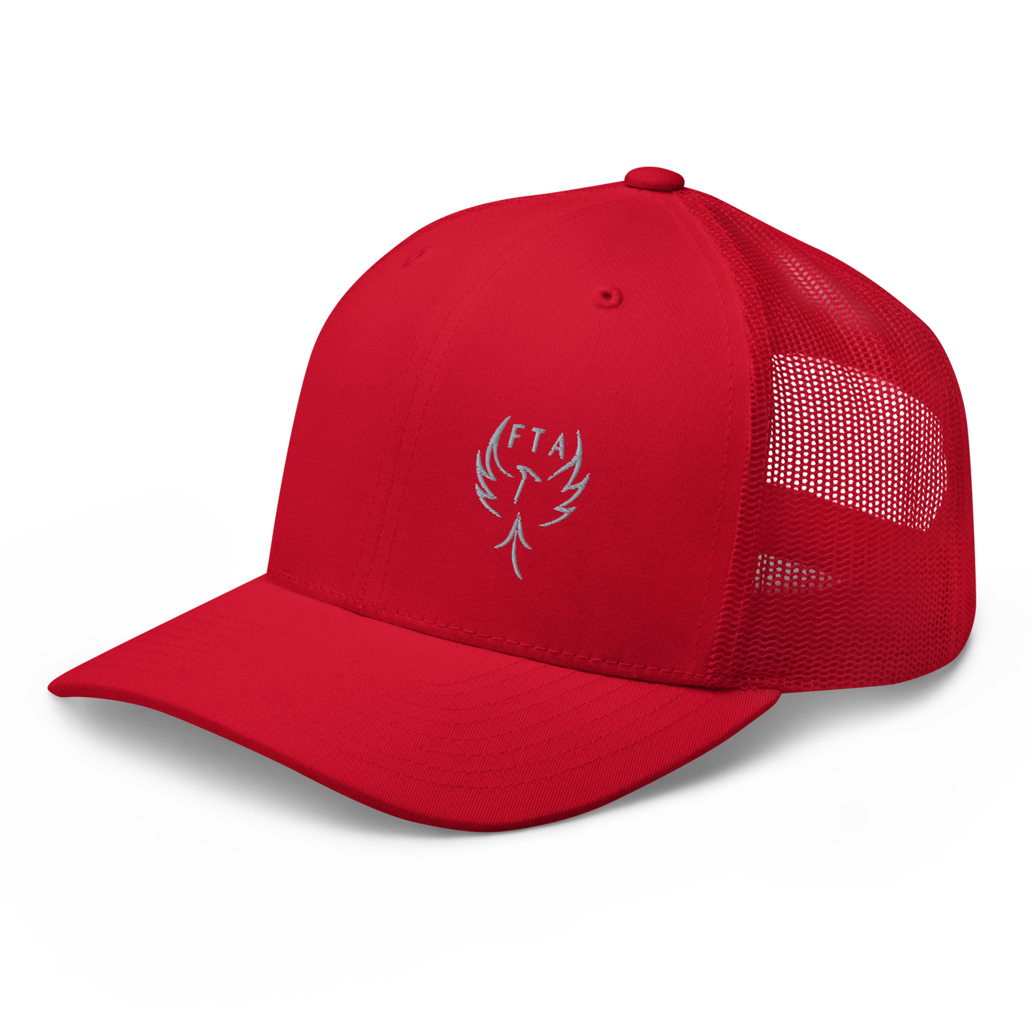 Phoenix Series Trucker Cap (Silver Logo)