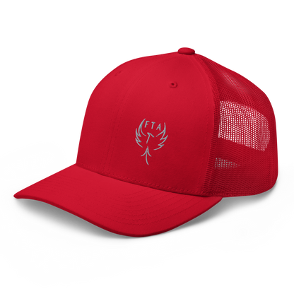 Phoenix Series Trucker Cap (Silver Logo)