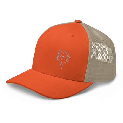 Phoenix Series Trucker Cap (Silver Logo)