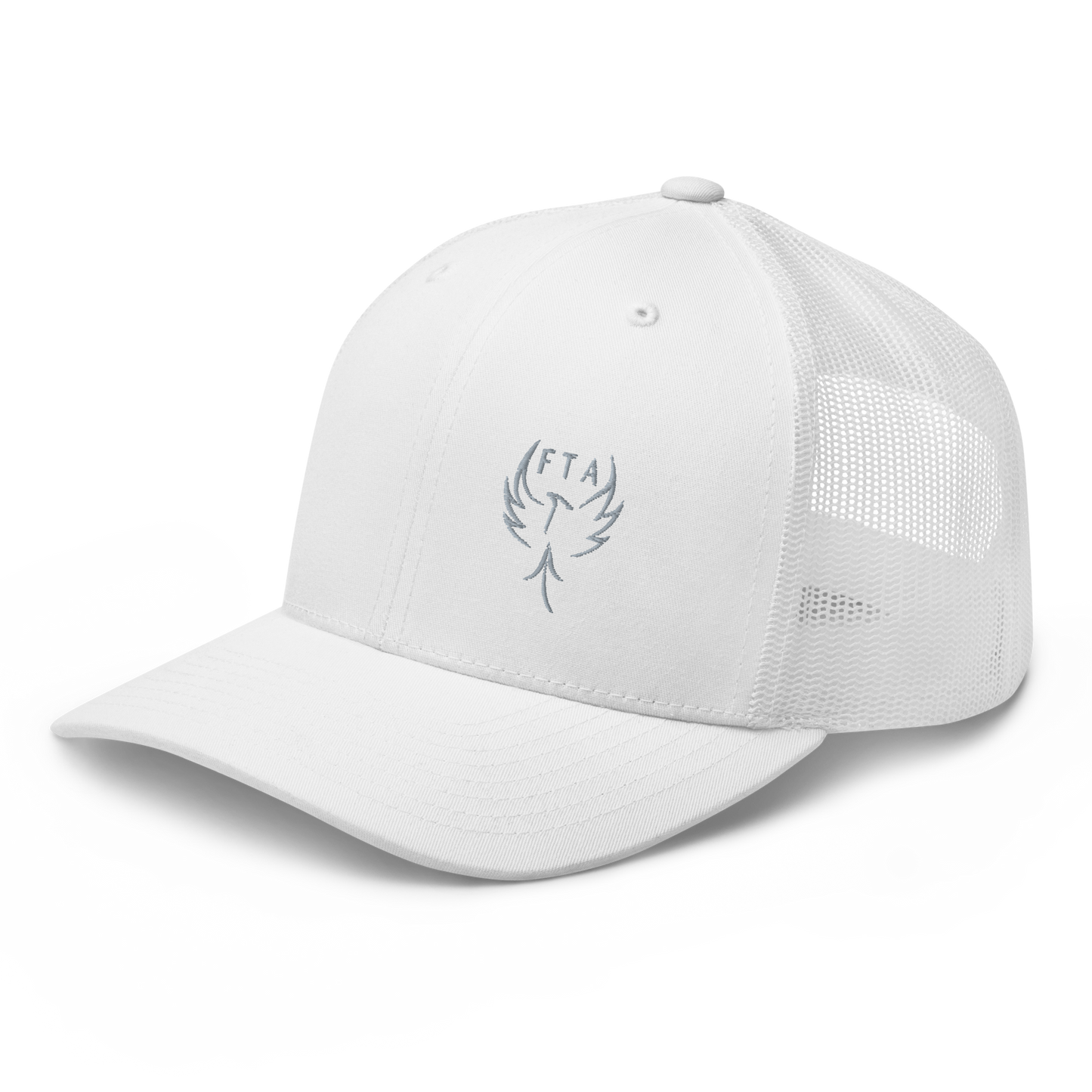 Phoenix Series Trucker Cap (Silver Logo)