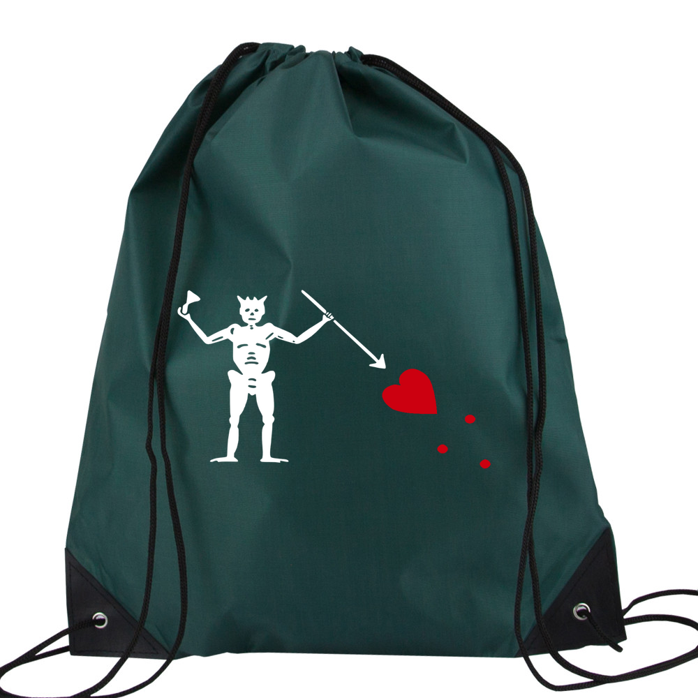 Blackbeard Drawstring Bag