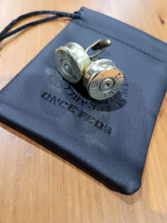 LIMITED EDITION 50 CAL Cufflinks - BRASS