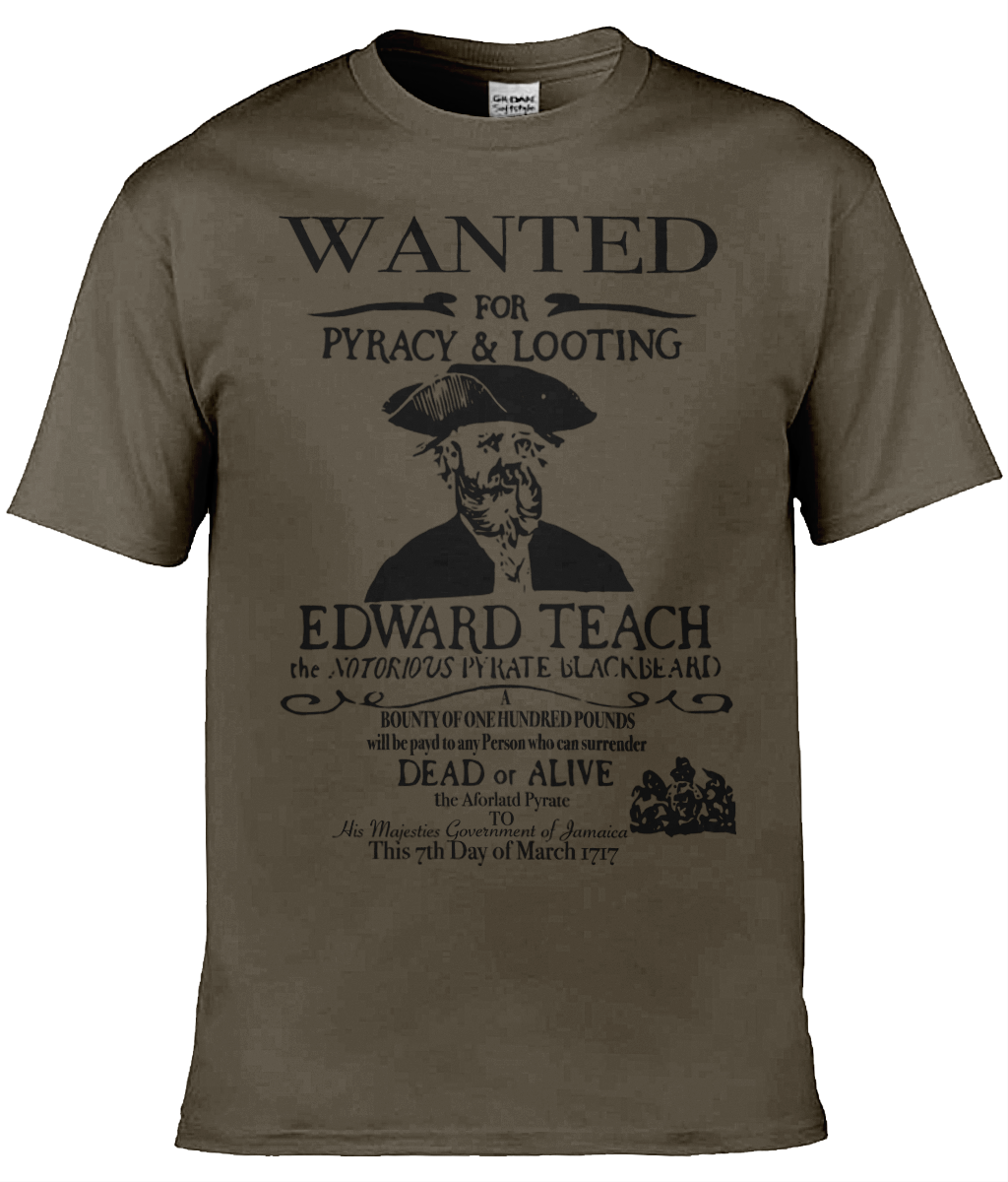 WANTED - BLACKBEARD!