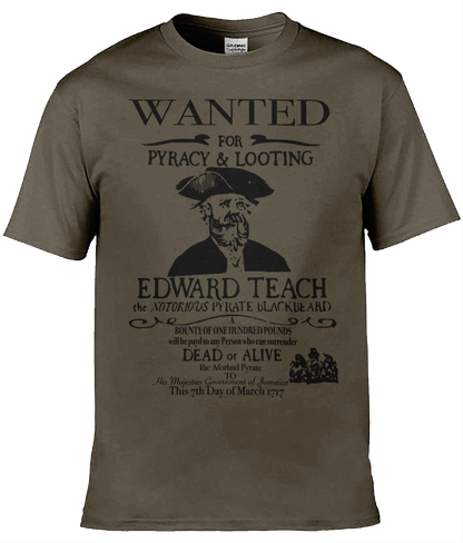 WANTED - BLACKBEARD!