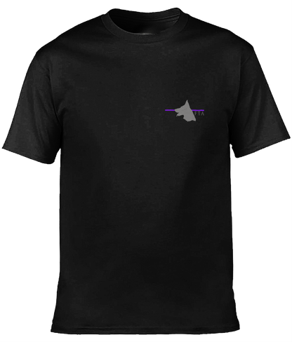 K9 Thin Purple Line Tee