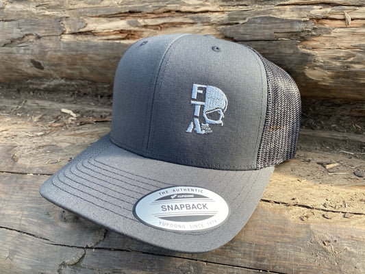 Wolf Grey SnapBack Trucker Cap