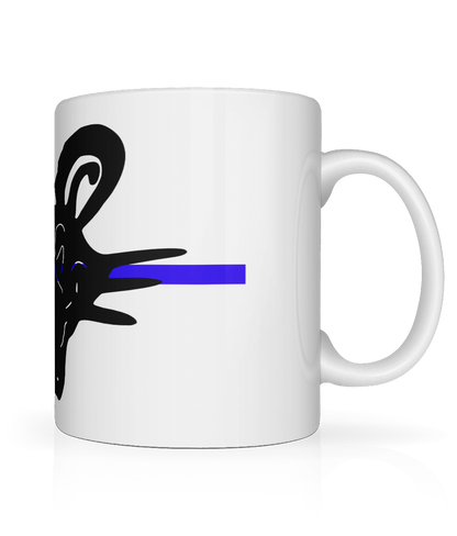 THIN BLUE RAT MUG