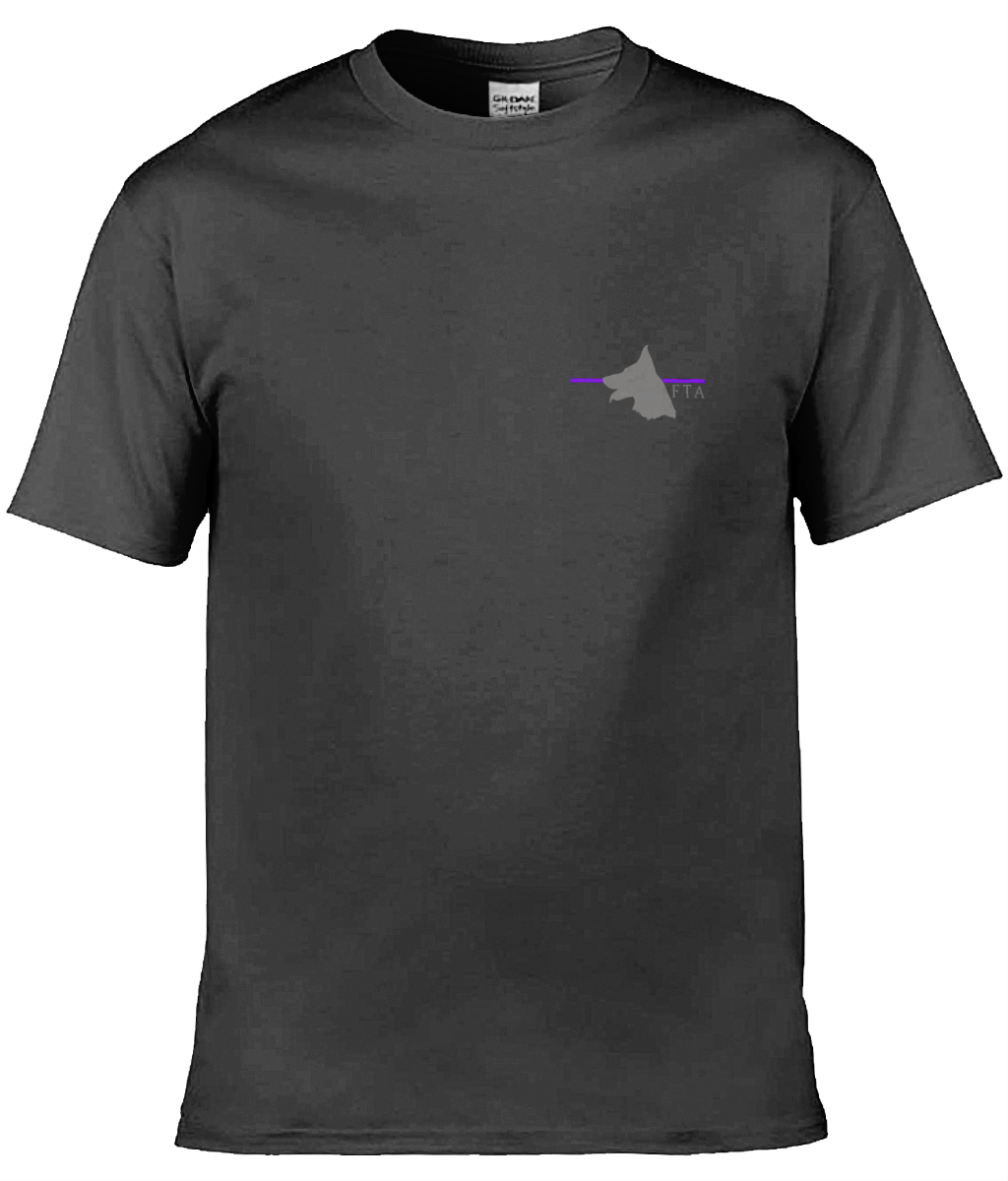 K9 Thin Purple Line Tee