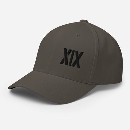 XIX (19) Closed back Flexfit Cap