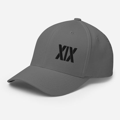 XIX (19) Closed back Flexfit Cap