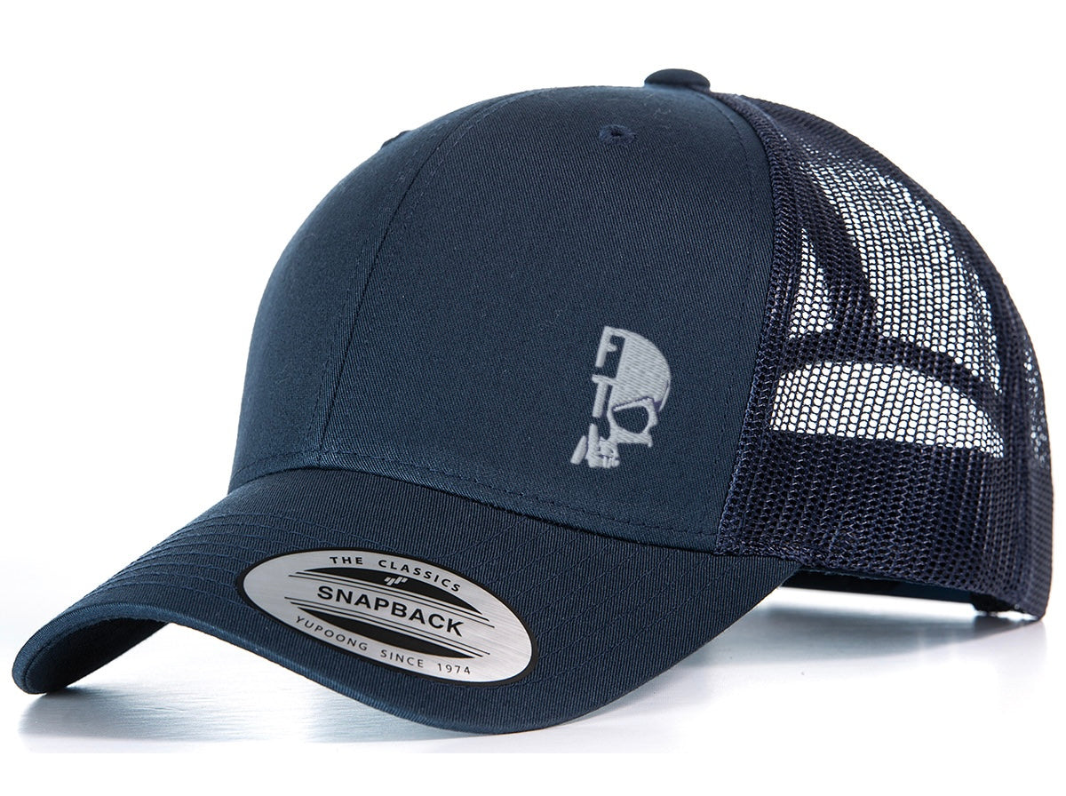 Navy SnapBack Trucker Cap