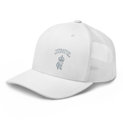 Operation Golden Orb Trucker Cap