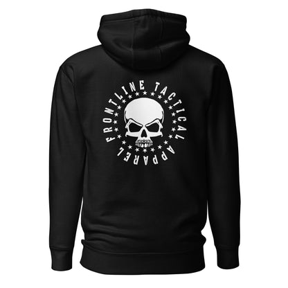 FTA Signature White Skull Hoodie