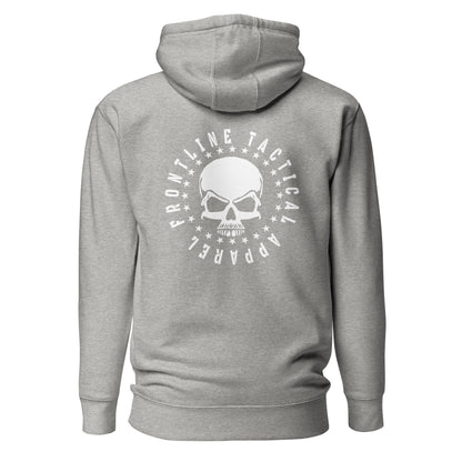 FTA Signature White Skull Hoodie