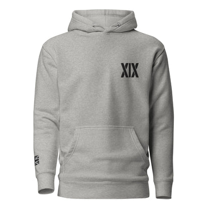 XIX (19) Unisex Embroidered Hoodie