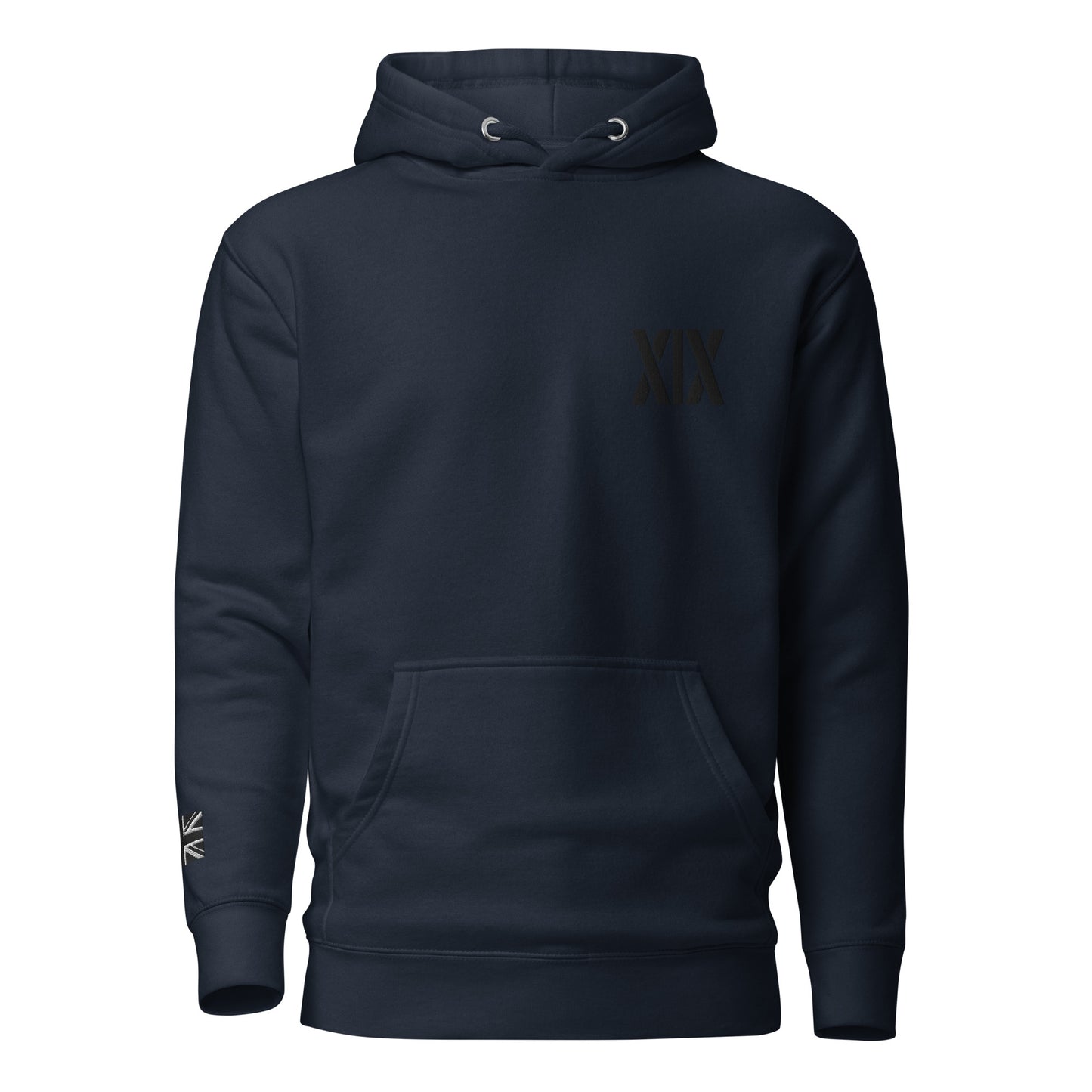 XIX (19) Unisex Embroidered Hoodie